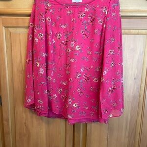 Marybelle Floral Pink Skirt